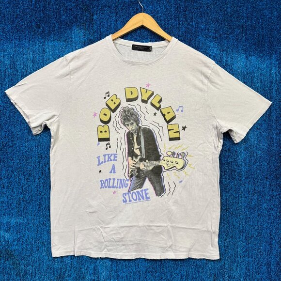 Bob Dylan Like A Rolling Stone Promo Folk Rock Legend Tee XL - Picture 1 of 4